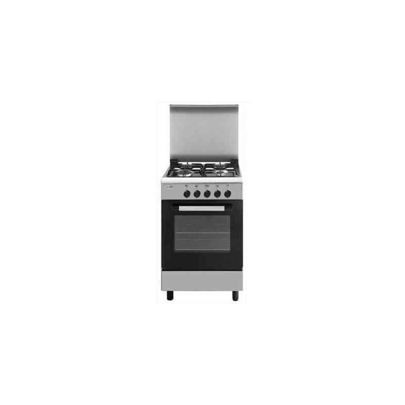 A664VI GLEM CUCINA 60CM 4F. F. GAS VENTILATO CL.A INOX