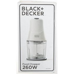 BXCH260E - BLACK & DECKER - TRITATUTTO 260W 500ML LAME ACCIAIO