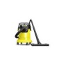 KWD3V17420F KARCHER BIDONE ASPIRAPOLVERE SOLIDI/LIQUIDI 1000W 17LT C/ACC. GIALLO