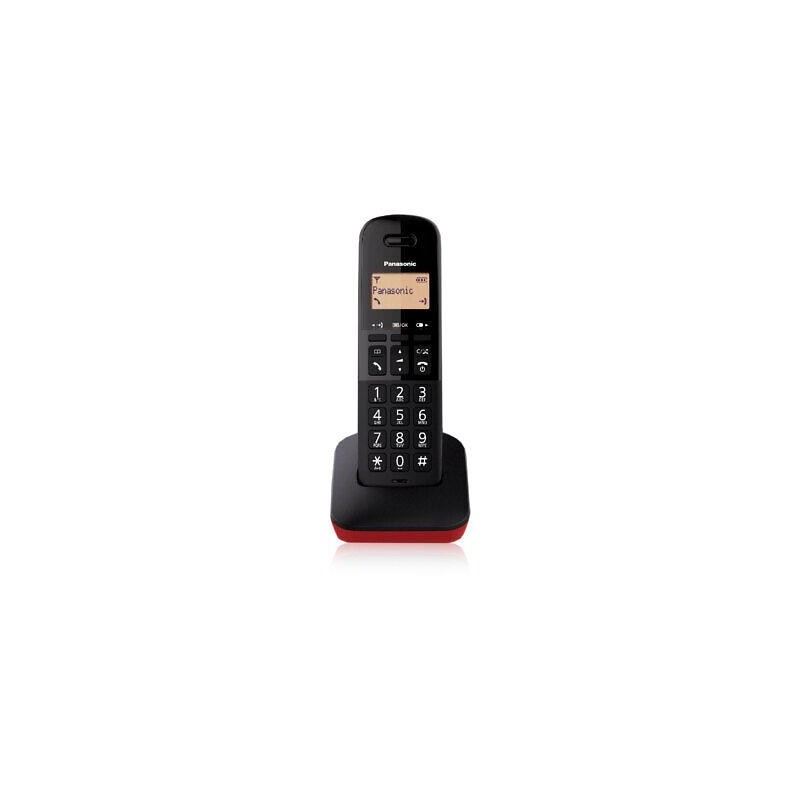 KXTGB610JTR PANASONIC CORDLESS 1.4" MEM.50NUM. CALL BLOCK RED