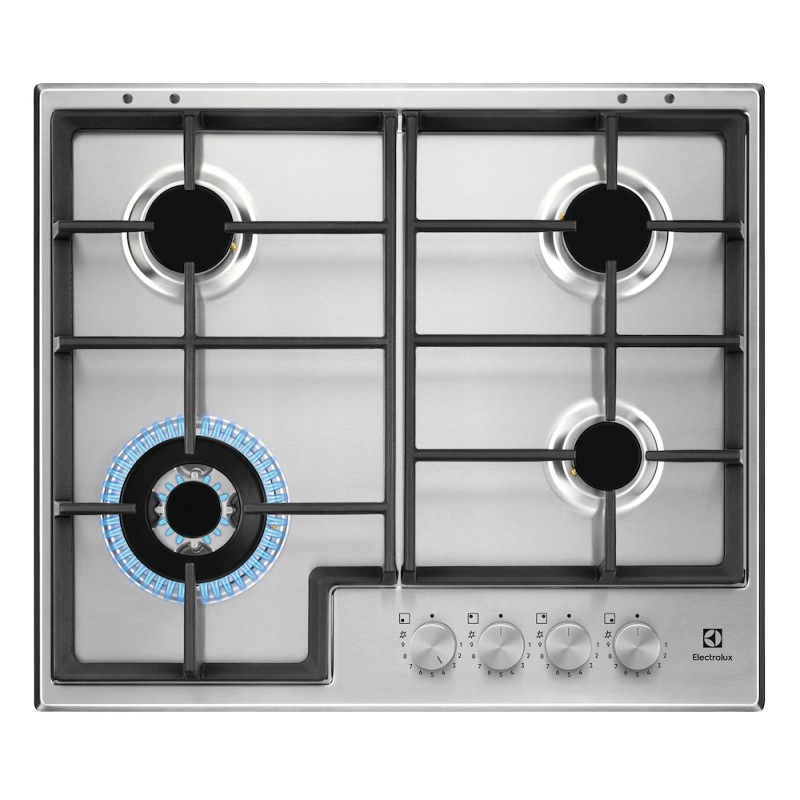 EGS64362X ELECTROLUX P. COTT. GAS 60CM 3F.+1TRIPLA C. G.GHISA