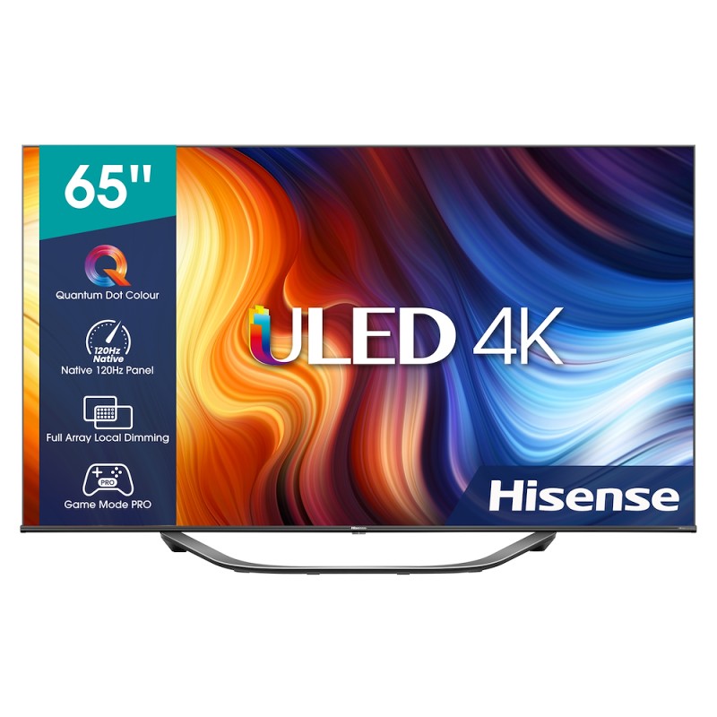 65U72HQ HISENSE TV ULED 65" UHD 4K DVBT2/S2/HEVC SMART VIDAA