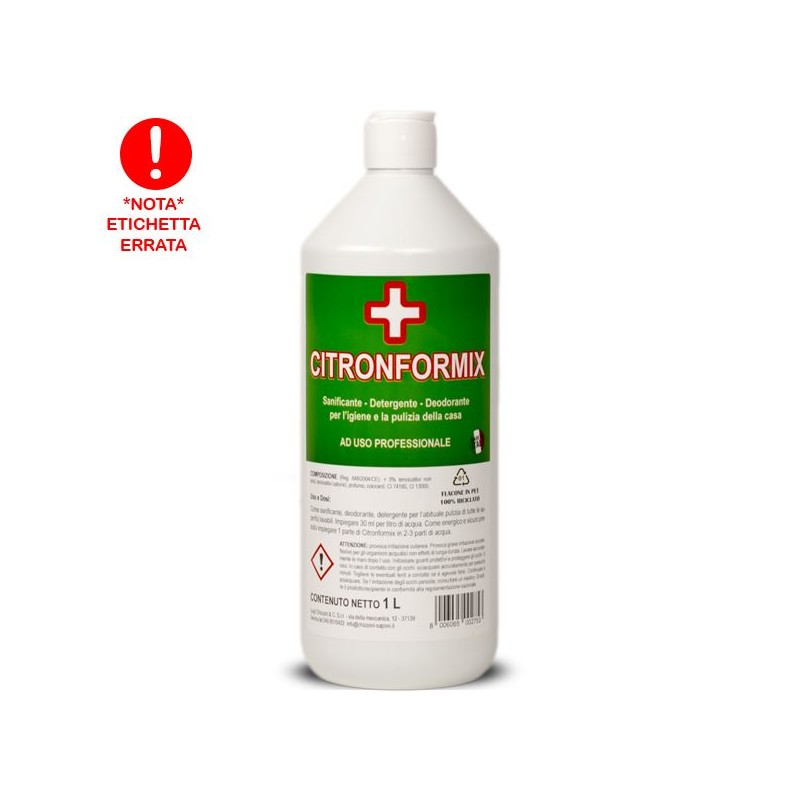 CITROFORMIX DETERGENTE IGENIZZANTE 1 LT